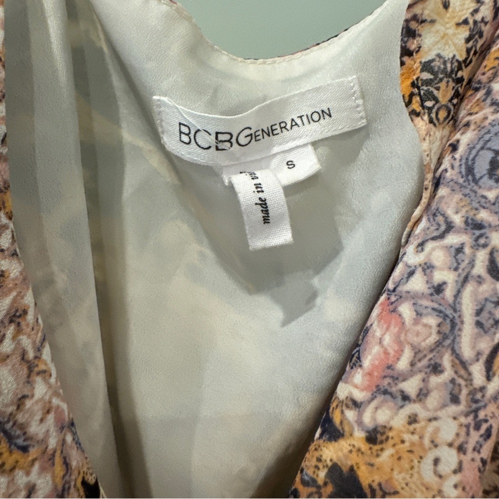 Bcbgeneration Multicolor Patterned Romper - image 3